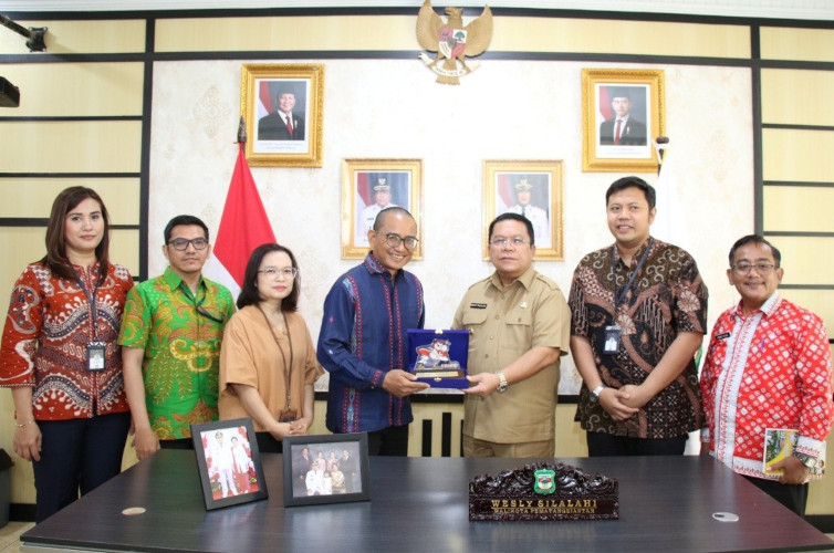 KPPU Jalin Silahturahmi dengan Walikota Pematangsiantar